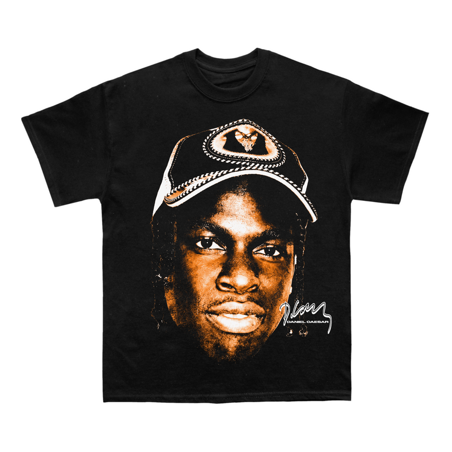Daniel Caesar V2 Face Unisex Graphic T-shirt Black