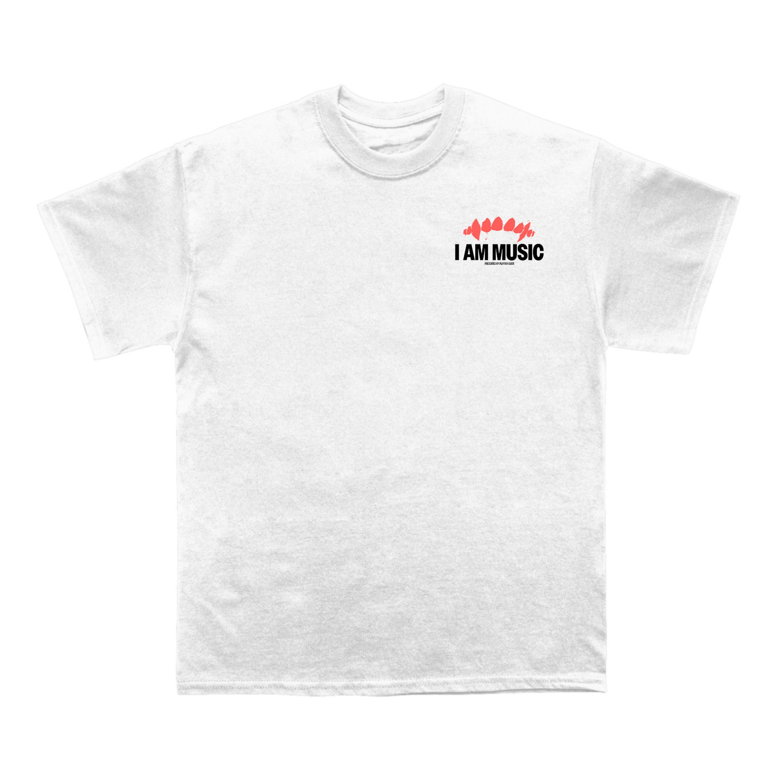 I Am Music Blueprint T-shirt (With Backprint)