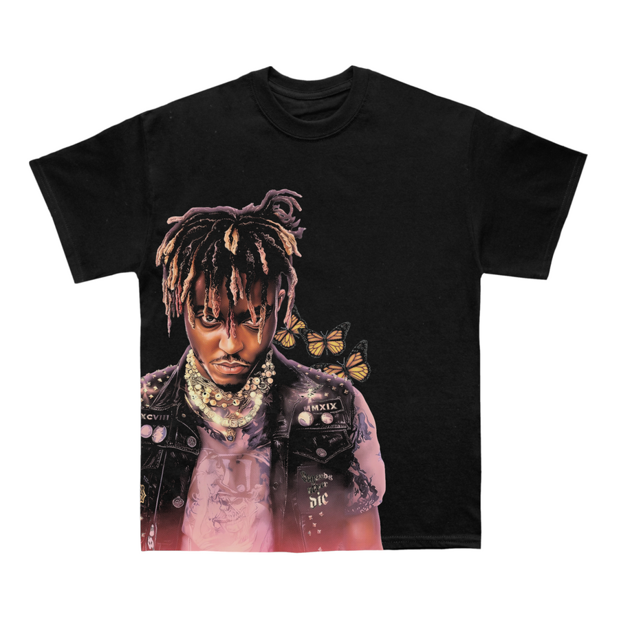 Juice Wrld Legends Never Die T-shirt (With Backprint)