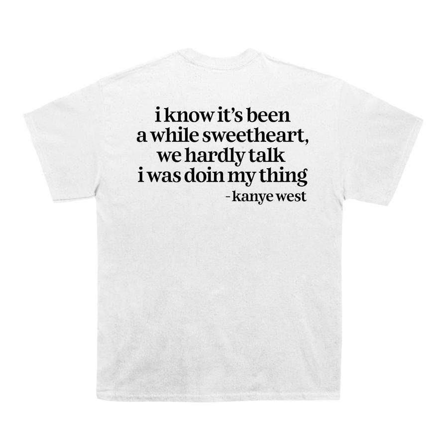 Kanye West Halftone T-shirt